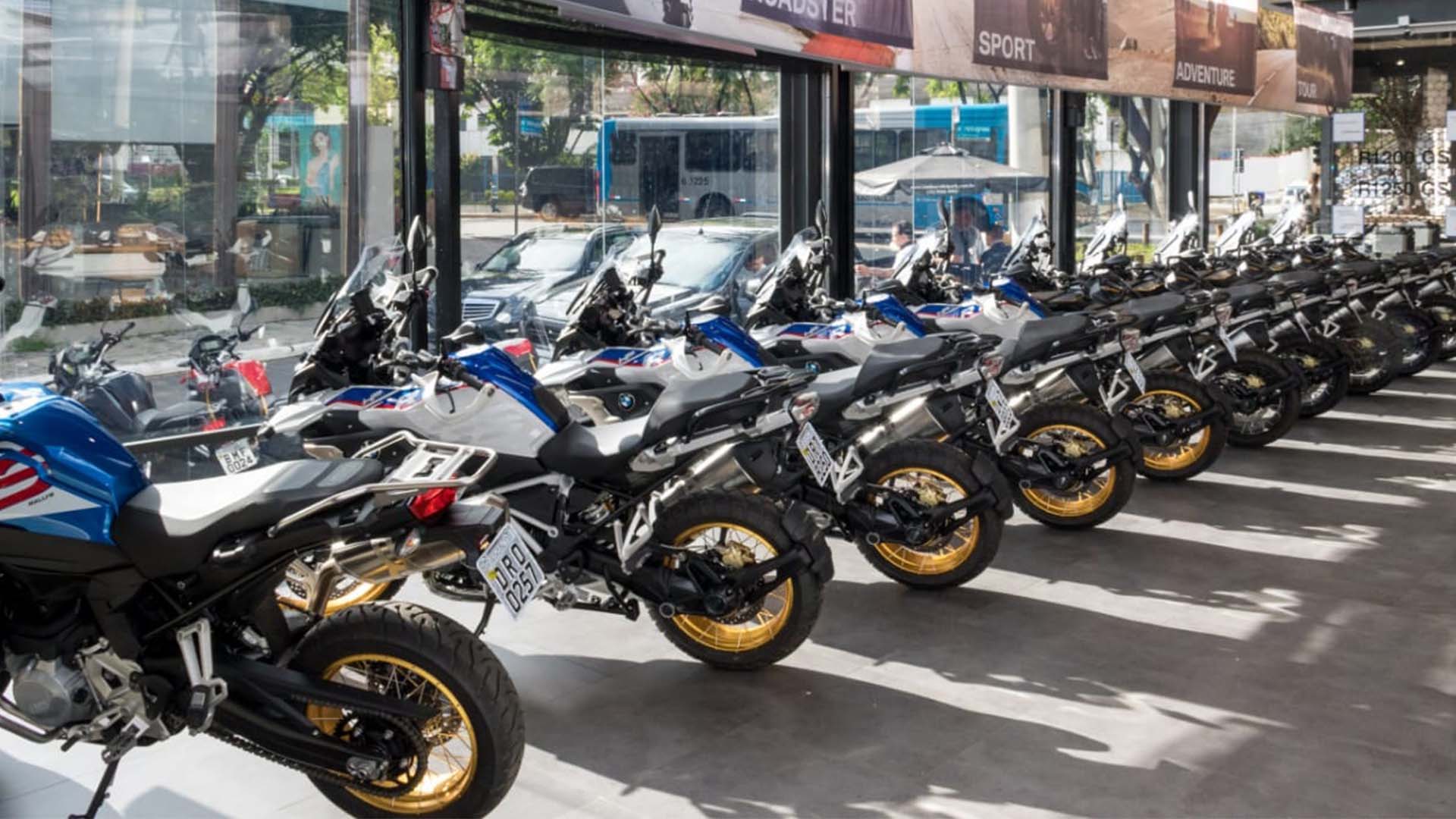 Sobre o lançamento da frota BMW GS 1250